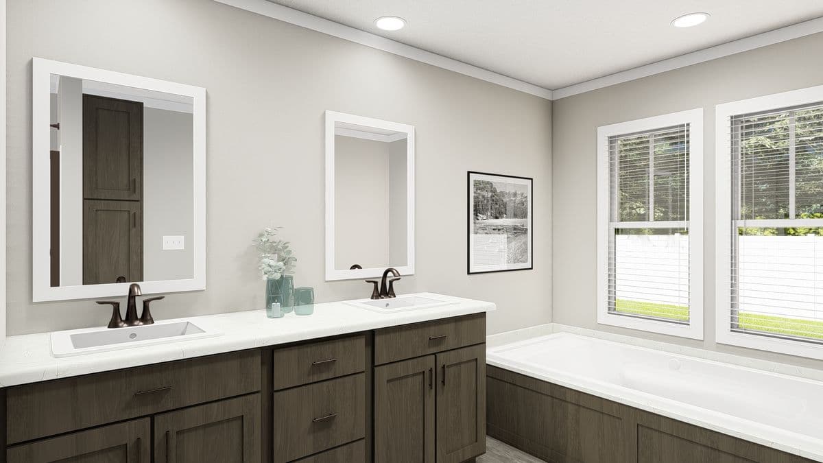 The alexander bathroom home features