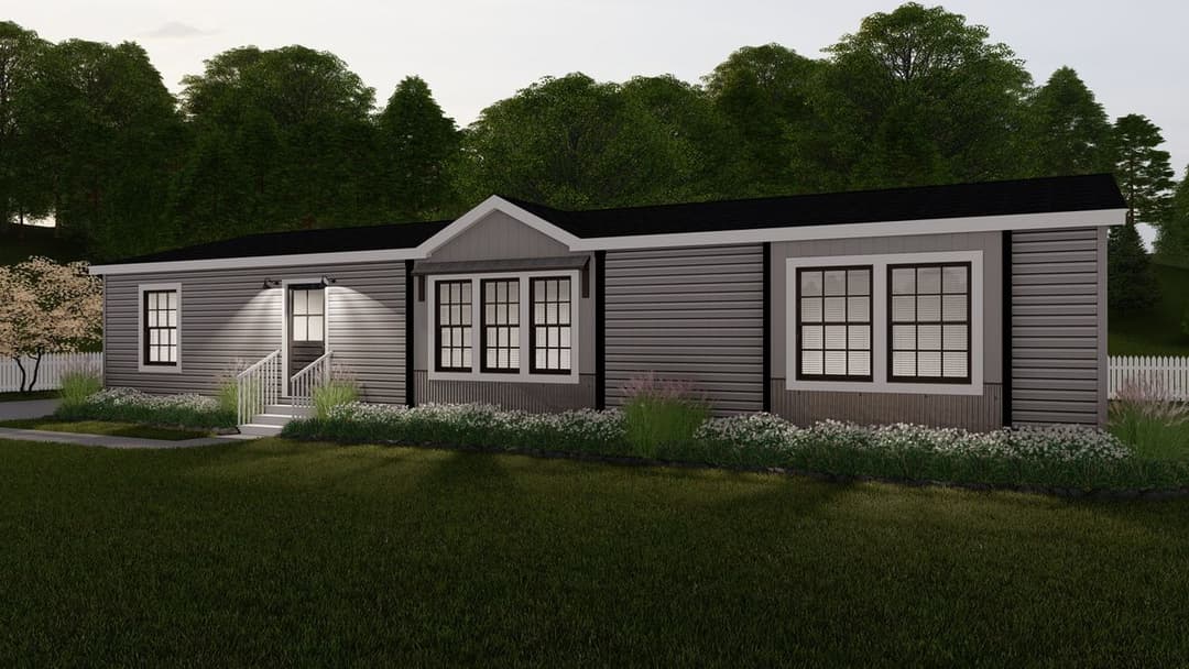 The avalyn elevation and exterior home features
