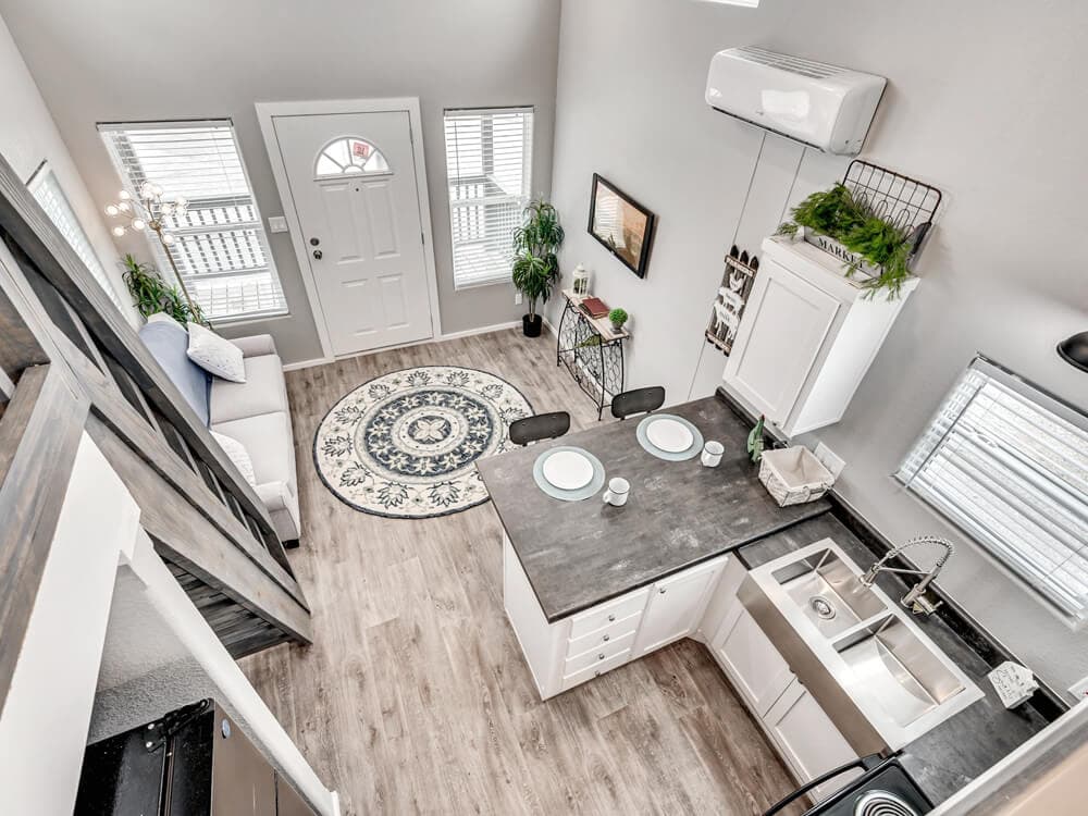 The anderson interior home features